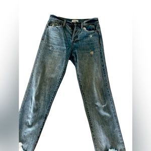 Pistola denim size 24 Charlie high rise straight.